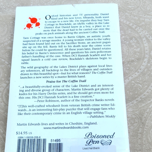 The Coffin Trail by Martin Edwards - Picture 3 of 4